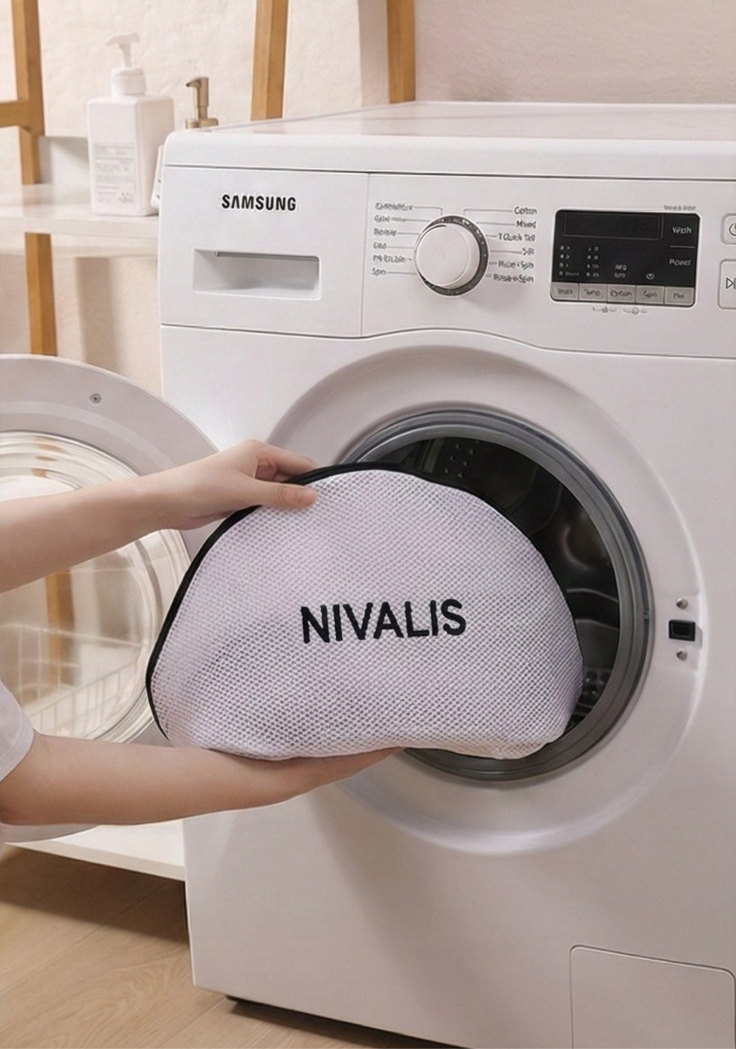 Nivalis Barfußschuh-Waschbeutel